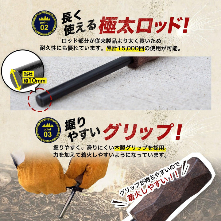 火消し袋 炭処理 炭消し コンパクト 大容量 Lサイズ 折りたたみ 自立式 カラビナ付き 耐熱 1年保証